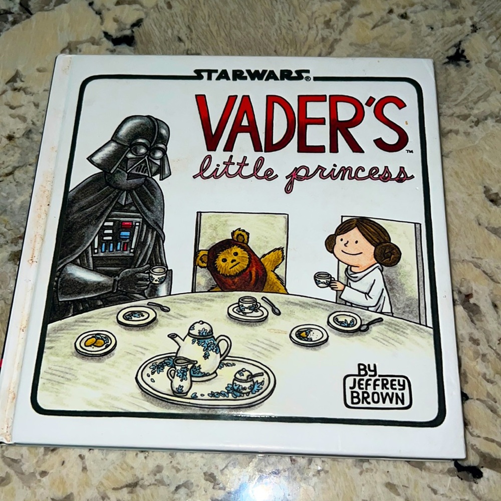 Star Wars Vader’s little princess by Jeffrey Brown childrens graphic novel